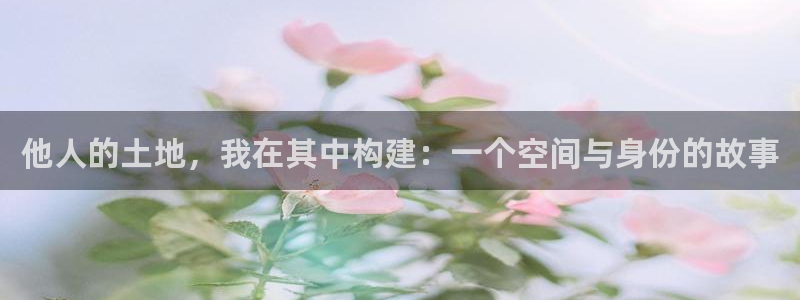 先锋娱乐传媒：他人的土地，我在其中构建：一个空间与身份的故事