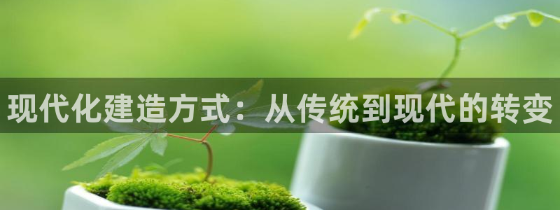 亚洲先锋娱乐招股：现代化建造方式：从传统到现代的转变